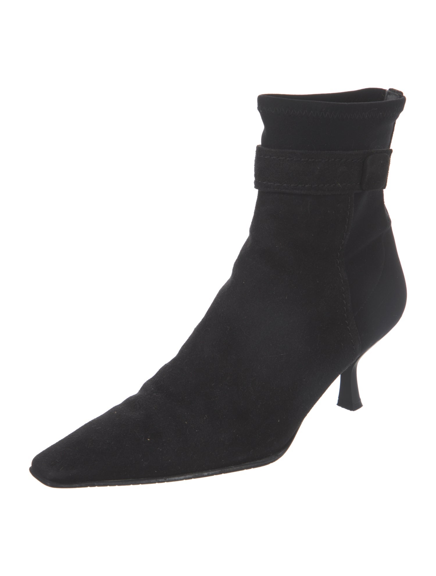 Stuart Weitzman Suede Sock Boots